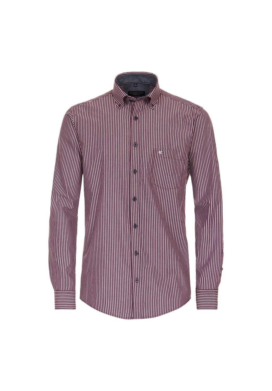 Мужская повседневная рубашка в полоску повседневного кроя CASAMODA, цвет Dunkelrot
Мужская повседневная рубашка в полоску повседневного кроя CASAMODA, цвет Dunkelrot