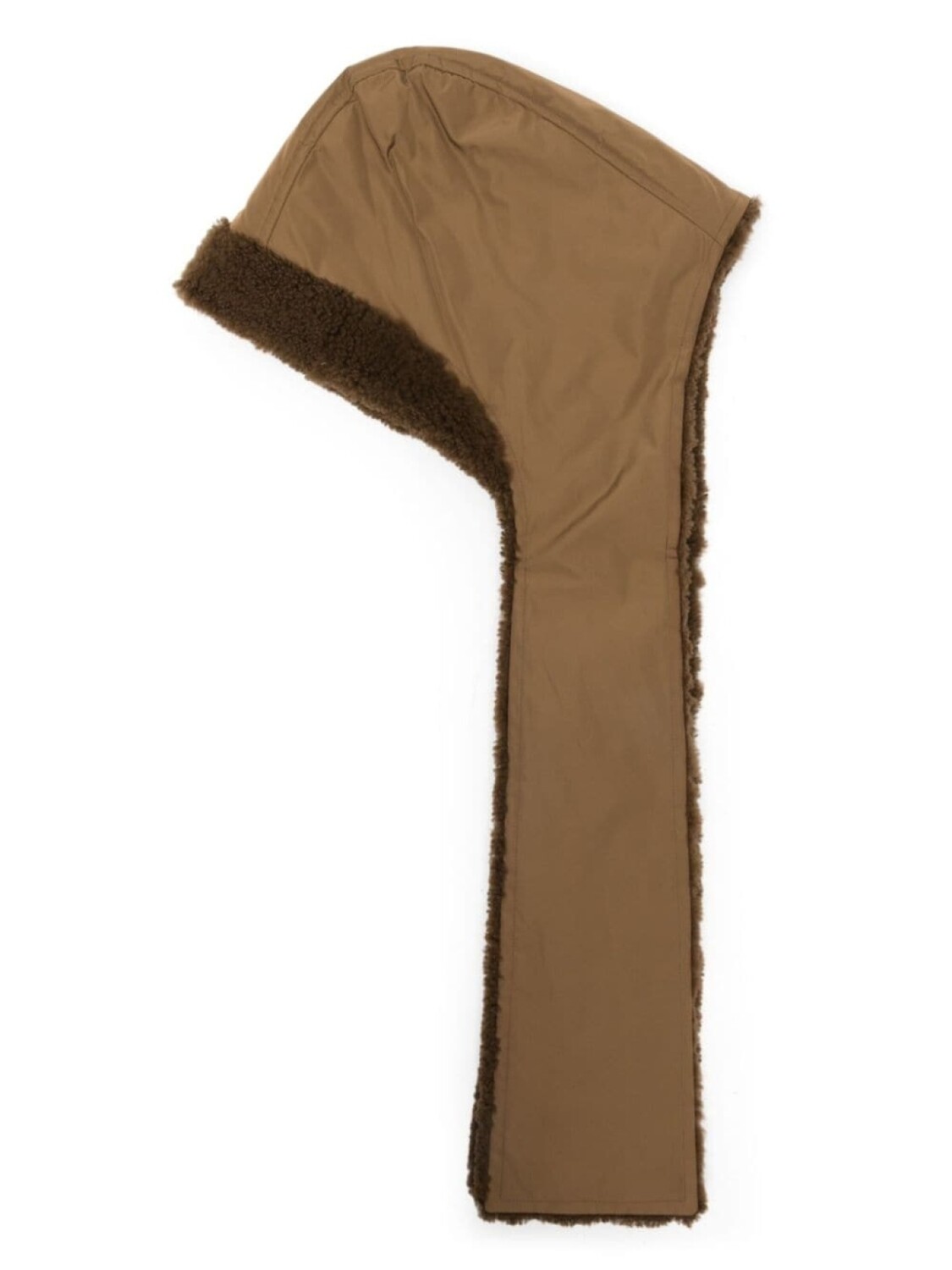 Yves Salomon шапка с отделкой из овчины, коричневый
Yves Salomon шапка с отделкой из овчины, коричневый