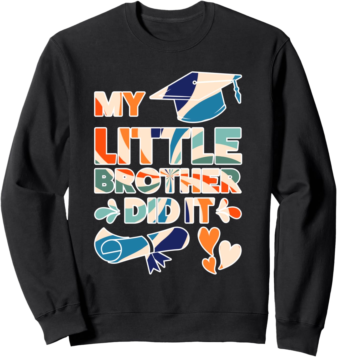 Толстовка с надписью Мой младший брат это сделал в честь выпускного Graduated Grandpa Gift Idea, черный
Толстовка с надписью Мой младший брат это сделал в честь выпускного Graduated Grandpa Gift Idea, черный