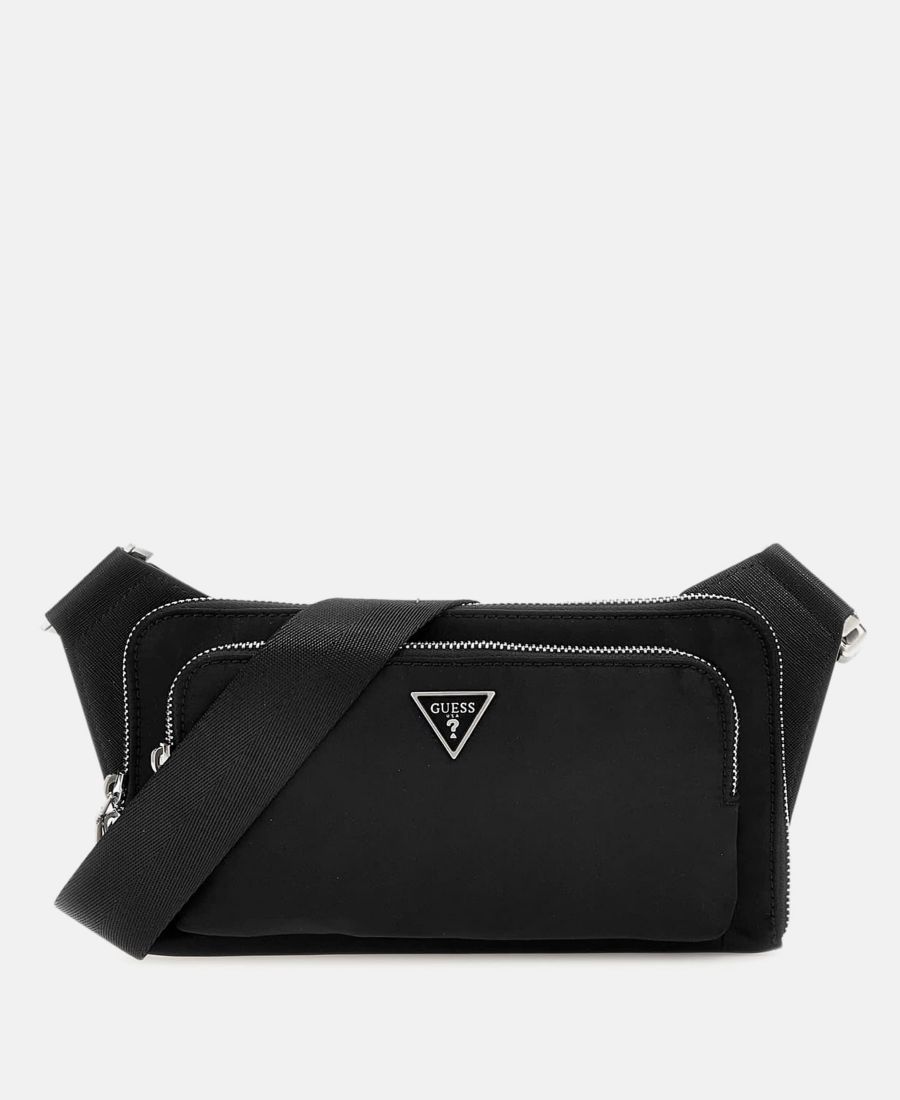 Мужская регулируемая поясная сумка Milano небольшого размера GUESS, Dark Blue
Мужская регулируемая поясная сумка Milano небольшого размера GUESS, Dark Blue