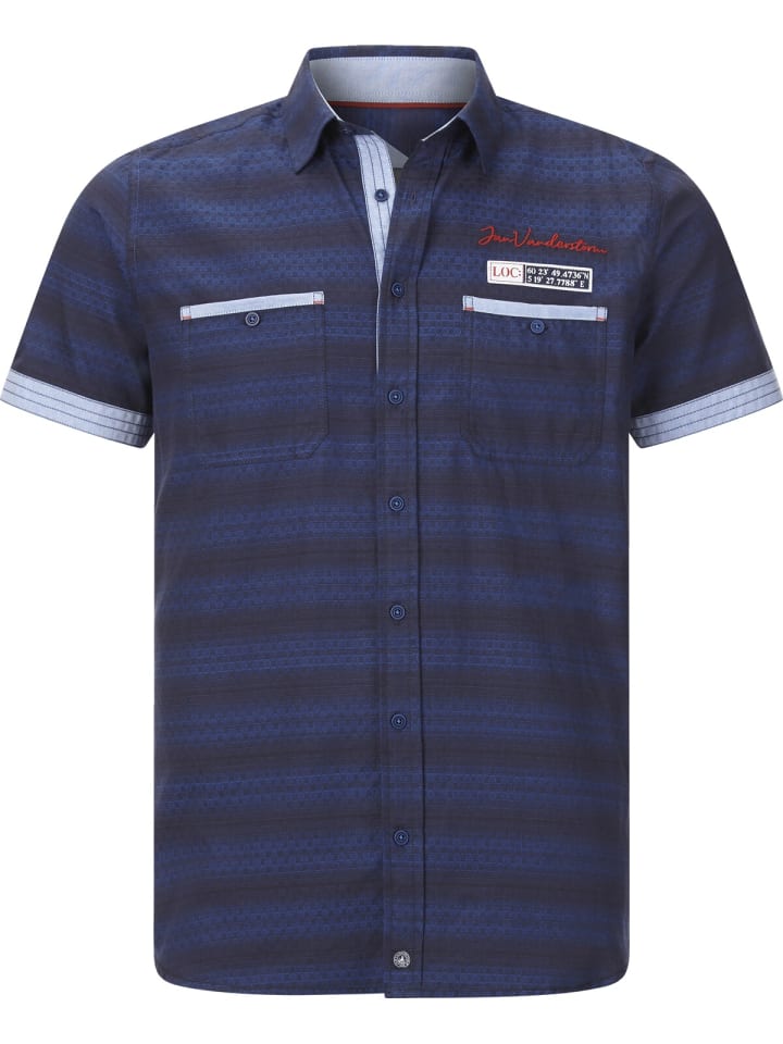 Рубашка Jan Vanderstorm, цвет dunkelblau kariert
Рубашка Jan Vanderstorm, цвет dunkelblau kariert