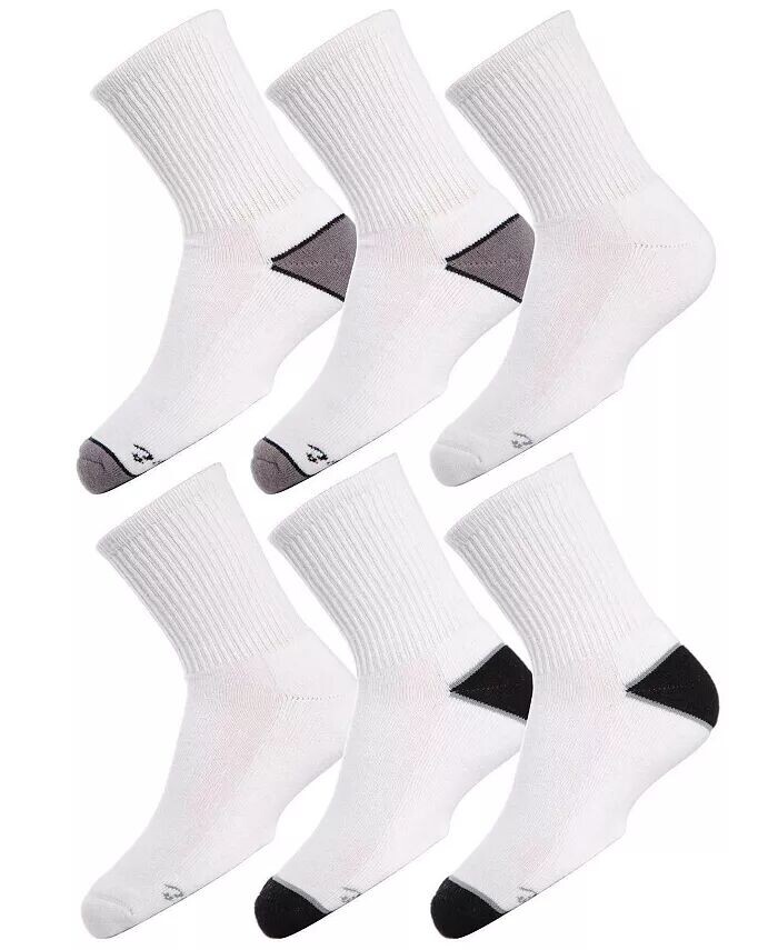 Девочки 3 пары унисекс Crew спортивные носки MeMoi, белый
Девочки 3 пары унисекс Crew спортивные носки MeMoi, белый