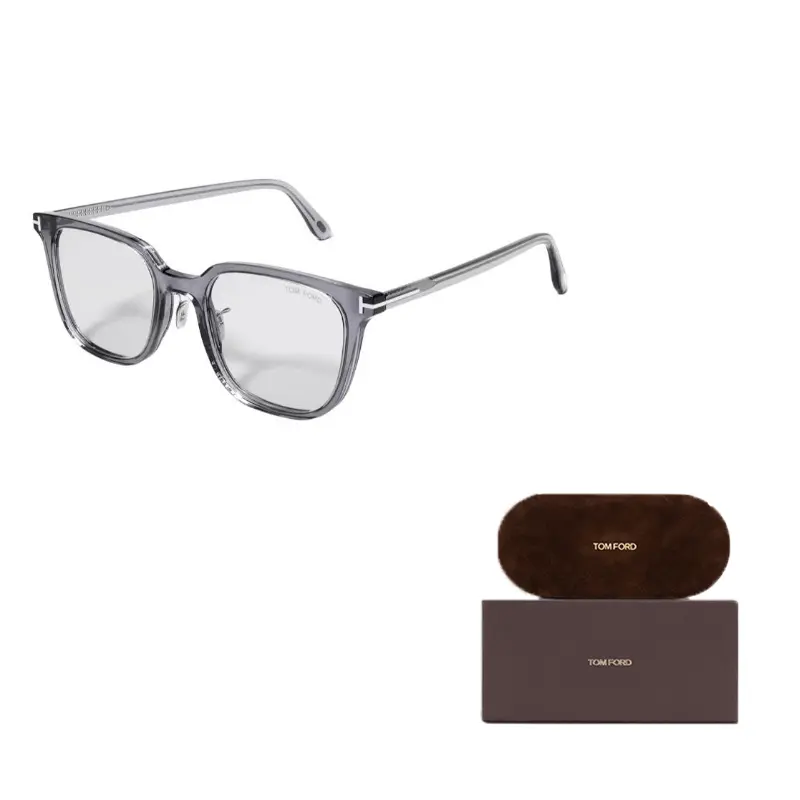 TOM FORD Квадратная оправа для очков унисекс черная, Silver
TOM FORD Квадратная оправа для очков унисекс черная, Silver