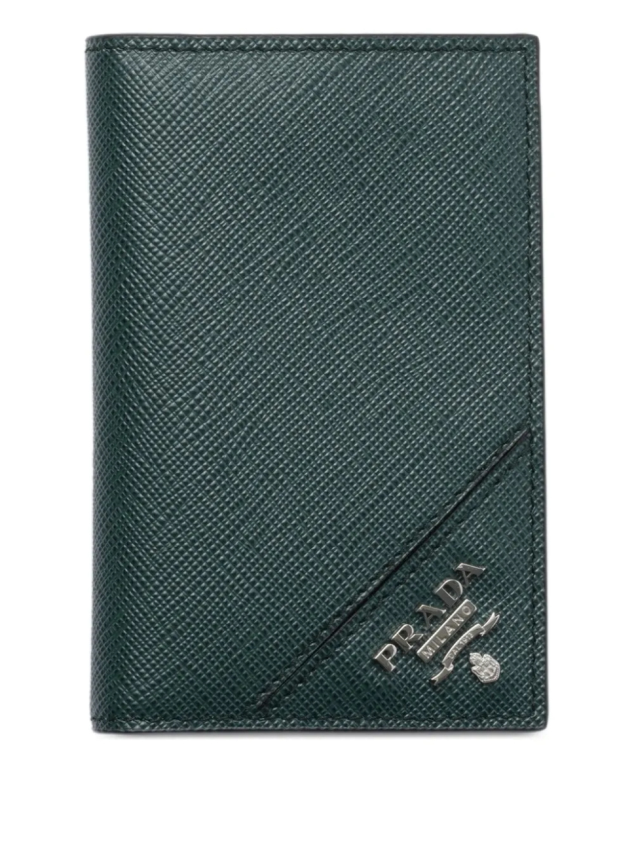 Prada фактурный картхолдер, зеленый
Prada фактурный картхолдер, зеленый