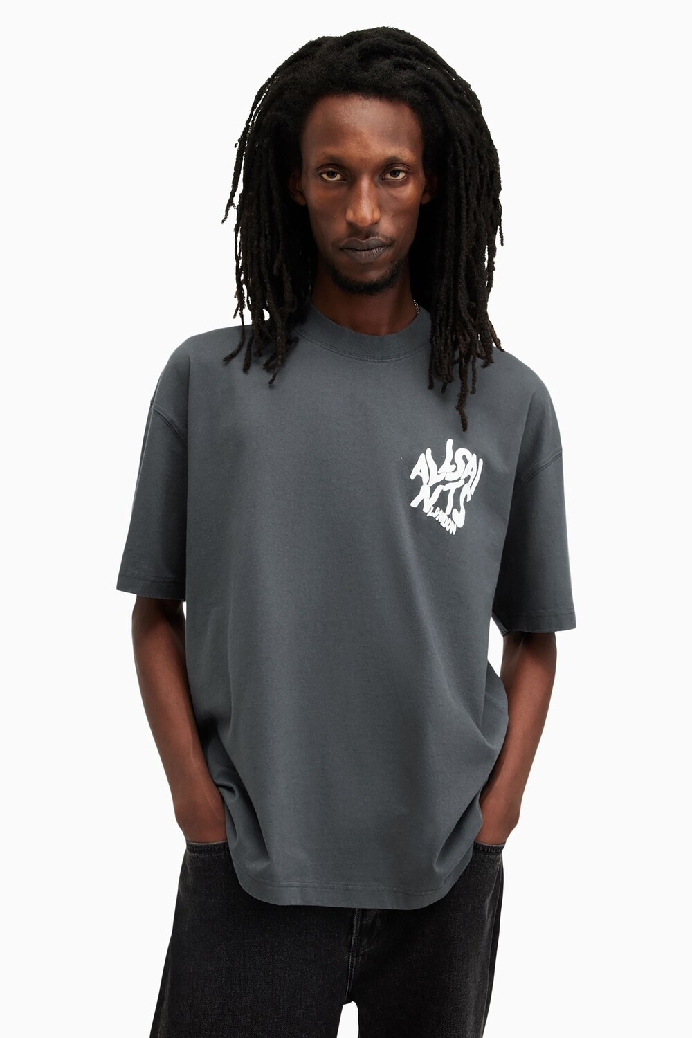 Футболка с короткими рукавами и круглым вырезом Orlando All Saints, синий
Футболка с короткими рукавами и круглым вырезом Orlando All Saints, синий