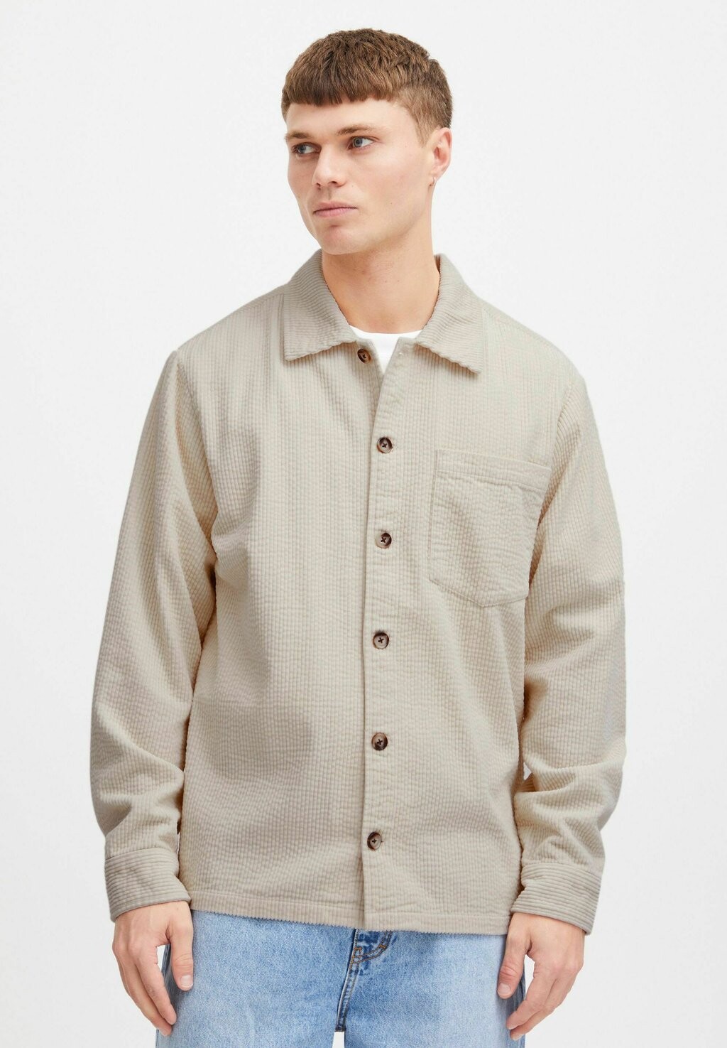 Рубашка SDINGVI Solid, цвет Mottled Beige
Рубашка SDINGVI Solid, цвет Mottled Beige