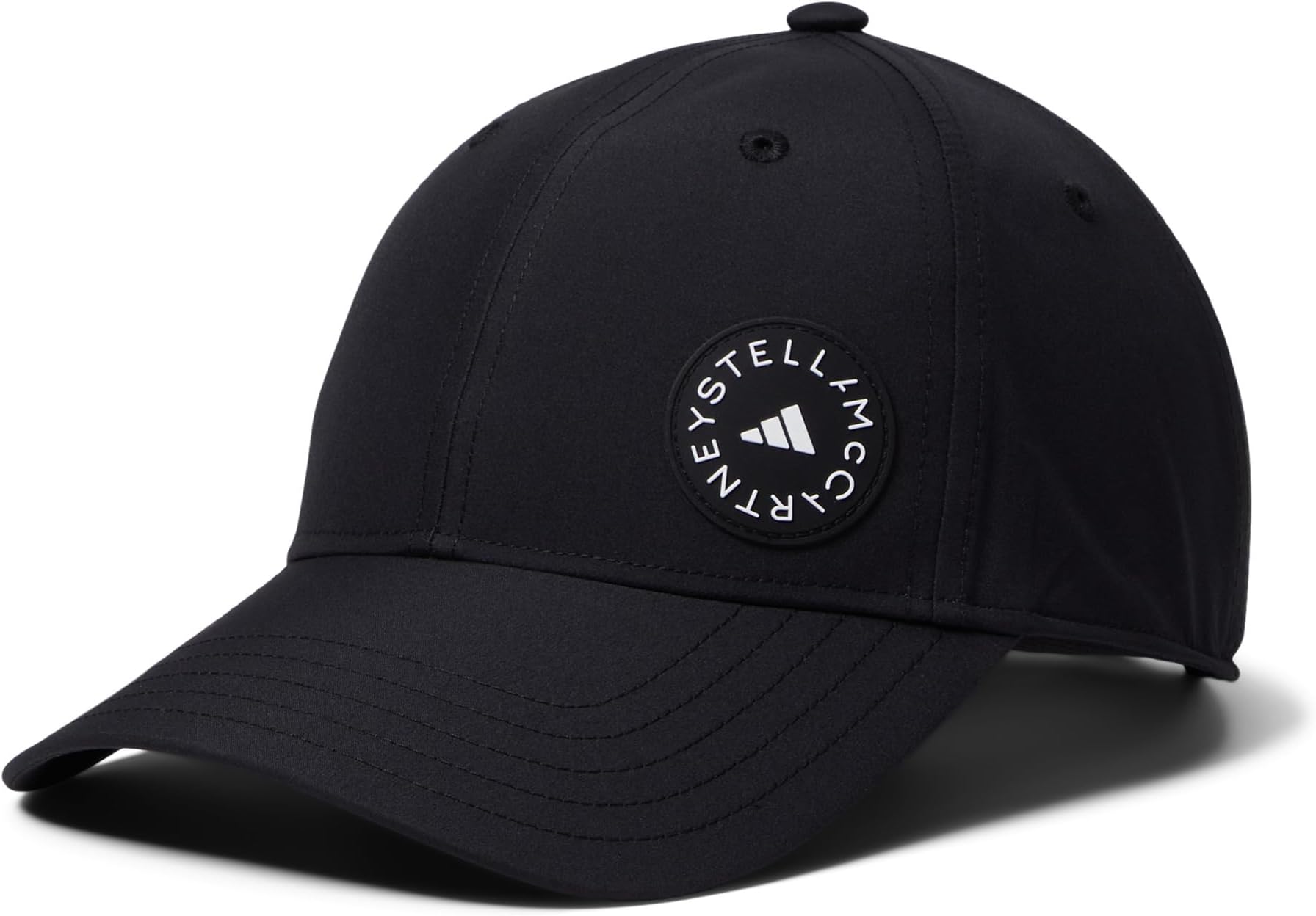 Бейсболка adidas by Stella McCartney Baseball Cap, черный 
Бейсболка adidas by Stella McCartney Baseball Cap, черный