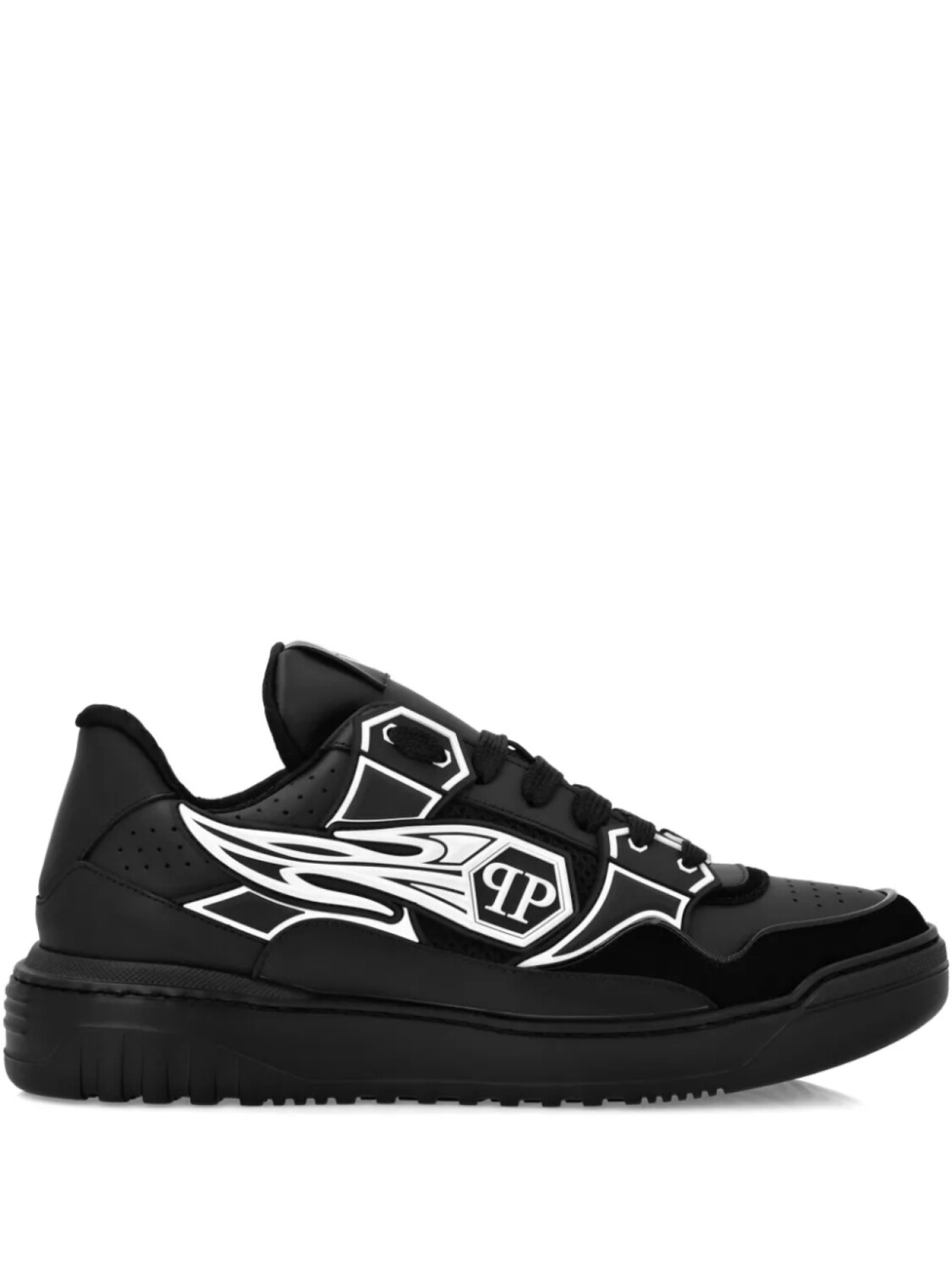 Кроссовки Philipp Plein Strass Hexagon, черный 
Кроссовки Philipp Plein Strass Hexagon, черный
