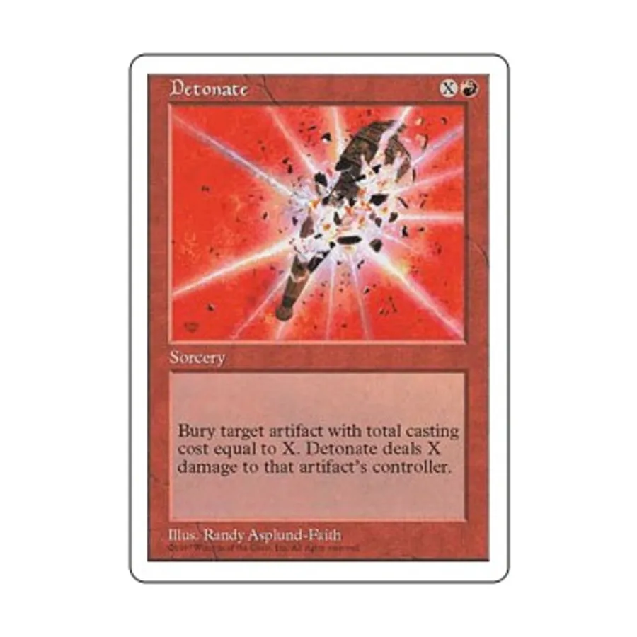 CCG Взорвать (U), MTG - 5th Edition
CCG Взорвать (U), MTG - 5th Edition