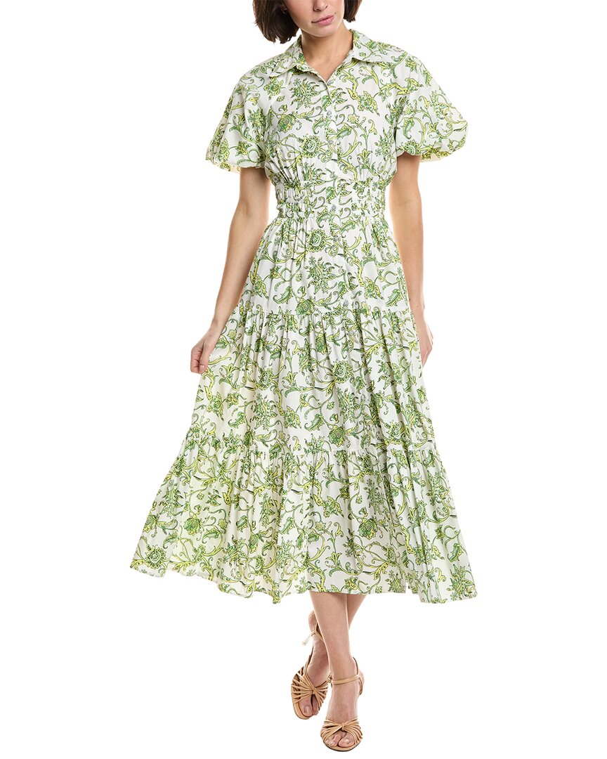 Платье Cinq à Sept с узором пейсли Maggio, зеленый
Платье Cinq à Sept с узором пейсли Maggio, зеленый