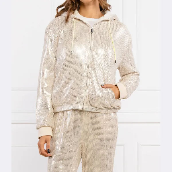 Толстовка стандартного кроя для сальсы Pinko, бежевый
Толстовка стандартного кроя для сальсы Pinko, бежевый