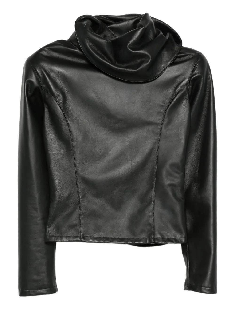 Блузка с воротником-хомутом Almaz, черный 
Блузка с воротником-хомутом Almaz, черный