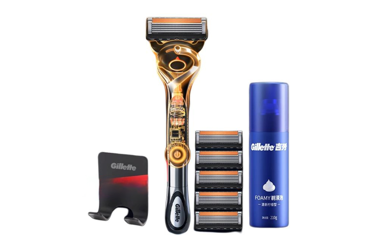 Набор для бритья Smooth Cleanser из девяти предметов Gillette, nine-piece set
Набор для бритья Smooth Cleanser из девяти предметов Gillette, nine-piece set