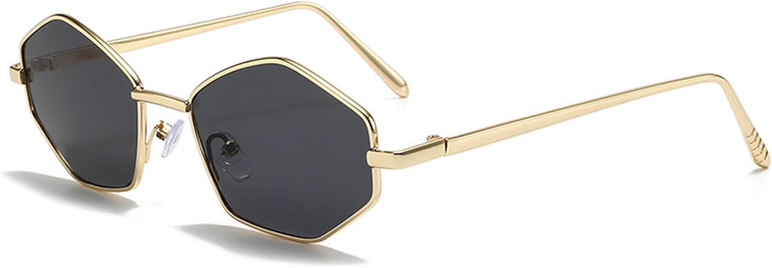 Модные металлические шестиугольные солнцезащитные очки для женщин и мужчин, золотистые, винтажные, неправильной формы, маленькие, ретро, многоугольные солнцезащитные очки mincl, C2
Модные металлические шестиугольные солнцезащитные очки для женщин и мужчин, золотистые, винтажные, неправильной формы, маленькие, ретро, многоугольные солнцезащитные очки mincl, C2