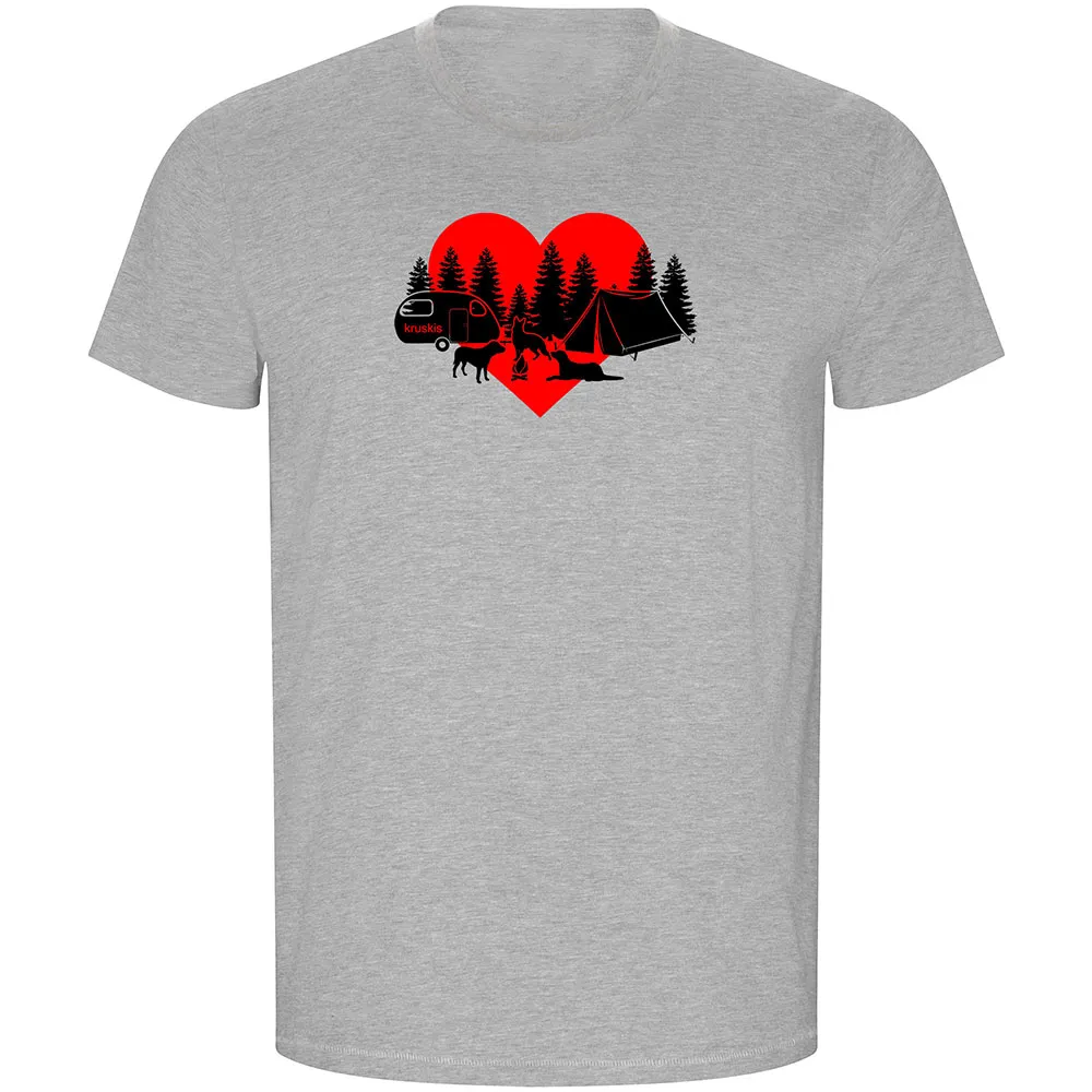 Футболка с коротким рукавом Kruskis Camping Dogs ECO, серый
Футболка с коротким рукавом Kruskis Camping Dogs ECO, серый