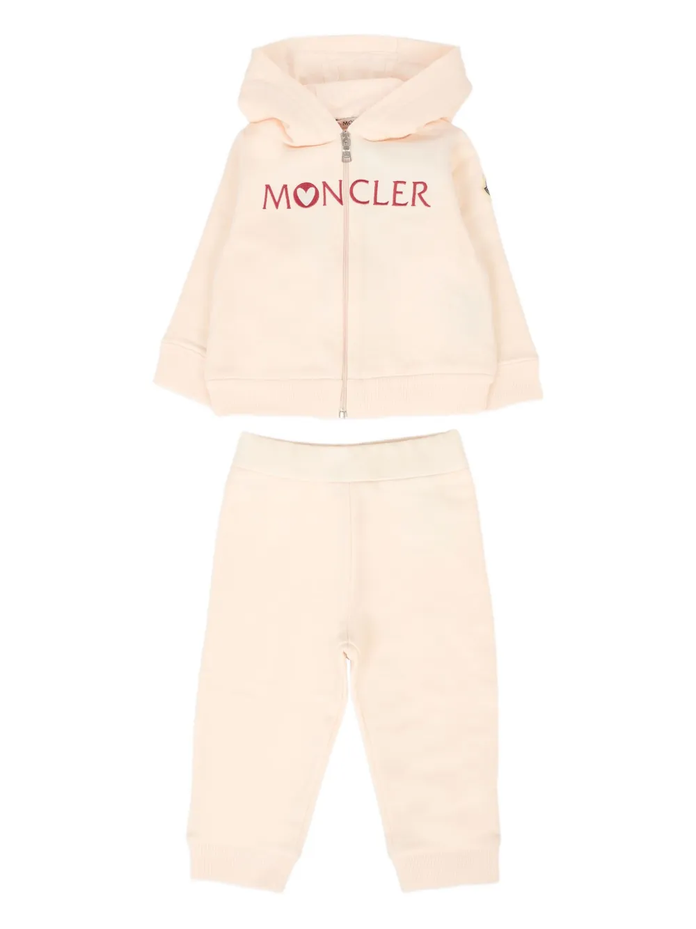 Комплект спортивного костюма с капюшоном и вышитым логотипом (комплект из двух) Moncler Enfant, розовый
Комплект спортивного костюма с капюшоном и вышитым логотипом (комплект из двух) Moncler Enfant, розовый