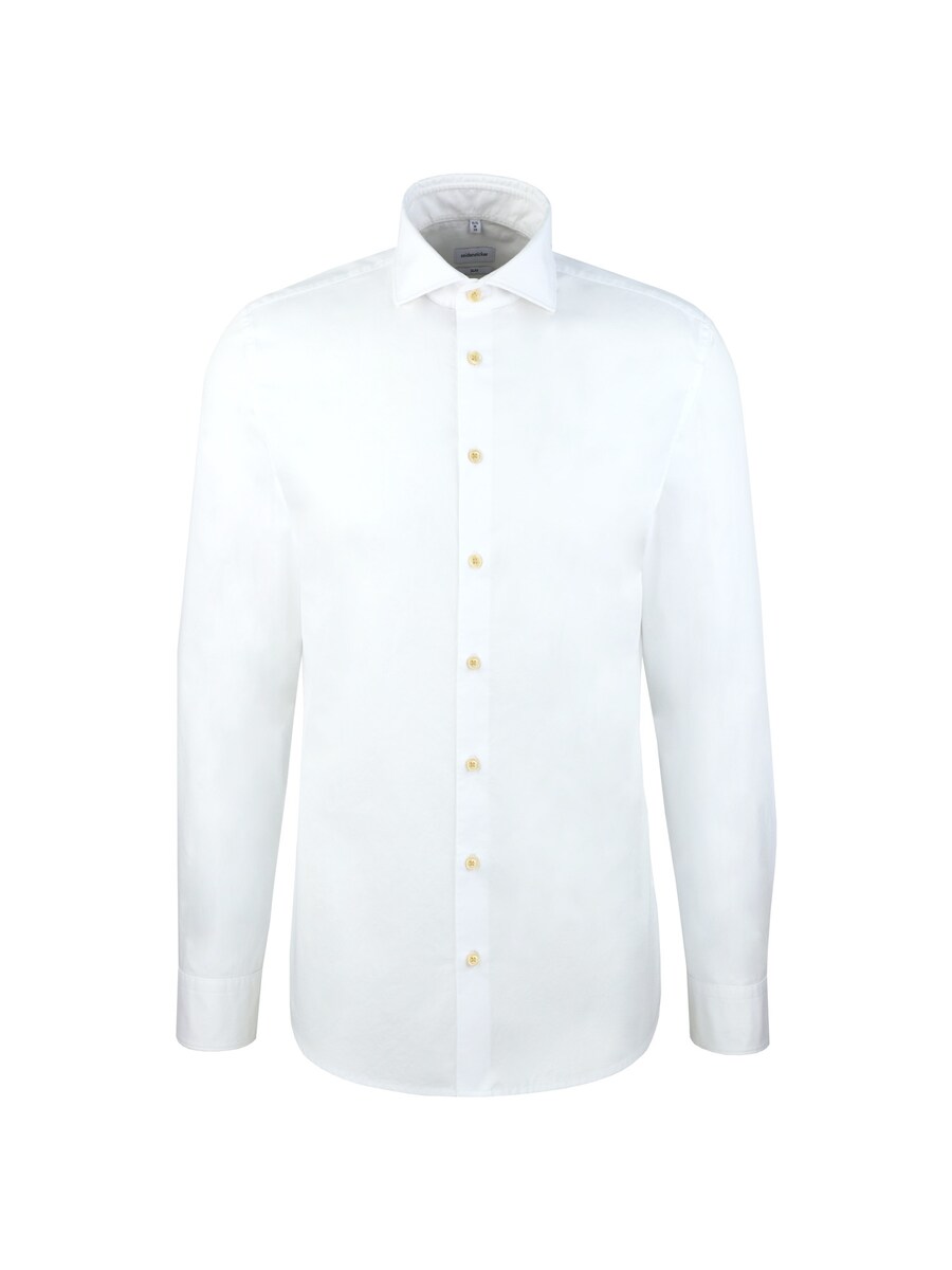 Рубашка Slim Fit на пуговицах SEIDENSTICKER, белый
Рубашка Slim Fit на пуговицах SEIDENSTICKER, белый