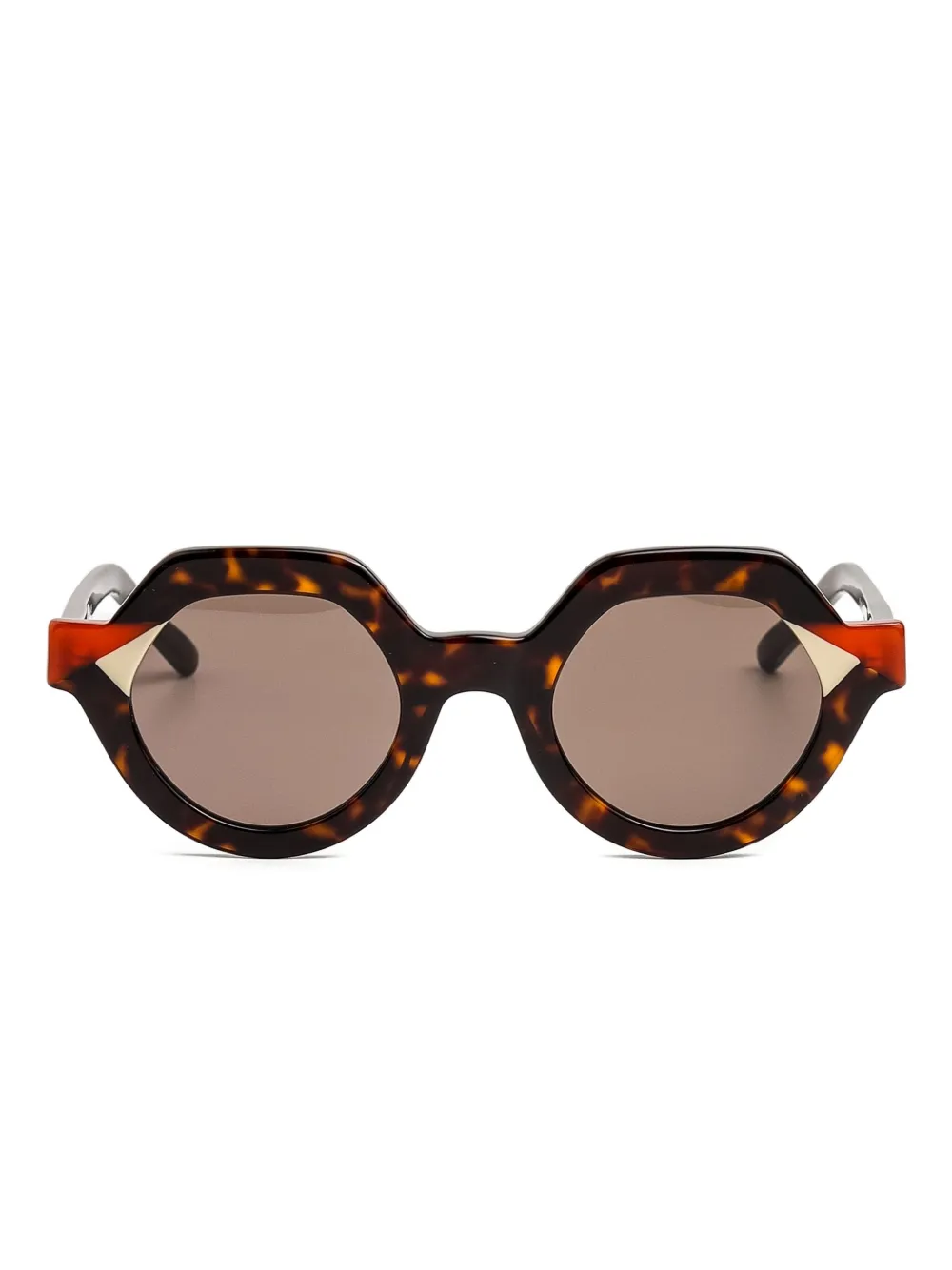 Солнцезащитные очки Post в оправе черепаховой расцветки Kaleos, коричневый
Солнцезащитные очки Post в оправе черепаховой расцветки Kaleos, коричневый