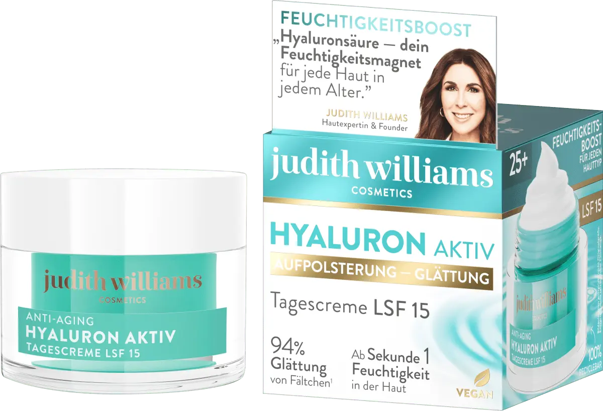 Гиалуроновый активный крем для лица 50 мл Judith Williams 
Гиалуроновый активный крем для лица 50 мл Judith Williams