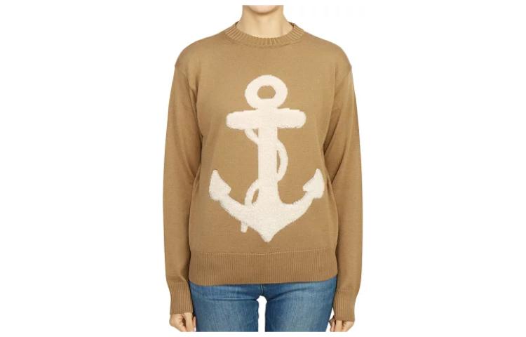 MaxMara Свитер женский, коричневый, с круглой горловиной, Moderate Others
MaxMara Свитер женский, коричневый, с круглой горловиной, Moderate Others