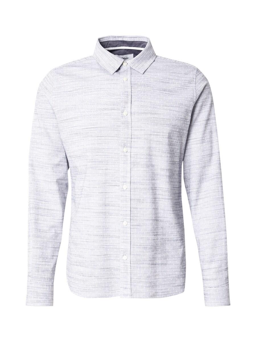Рубашка Slim Fit на пуговицах s.Oliver, цвет Smoke blue/Light blue
Рубашка Slim Fit на пуговицах s.Oliver, цвет Smoke blue/Light blue