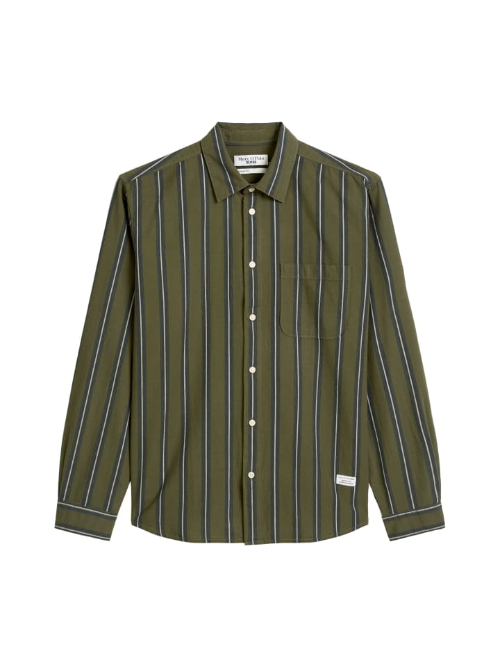 Marc O'Polo DENIM Обычная рубашка темно-зеленого цвета
Marc O'Polo DENIM Обычная рубашка темно-зеленого цвета