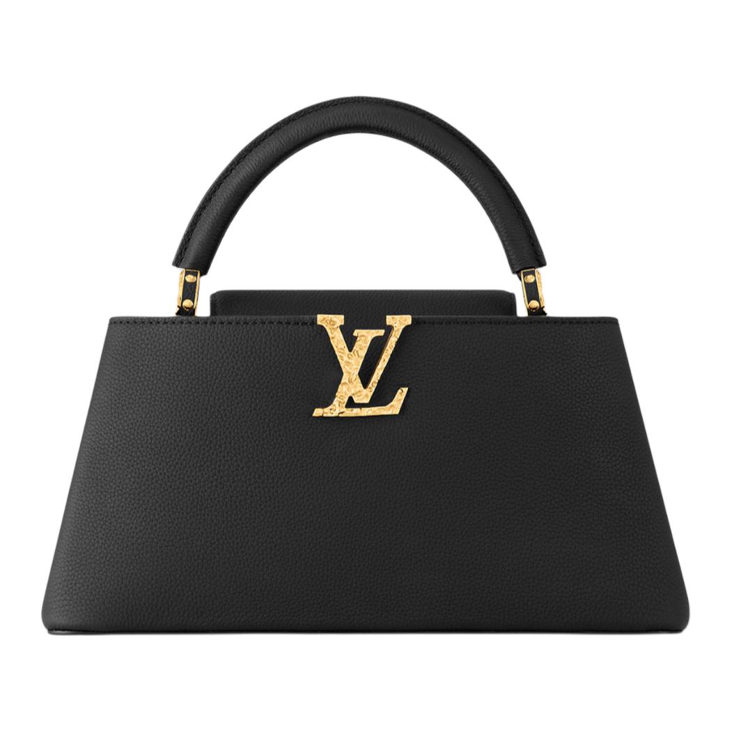 LOUIS VUITTON Кожаная сумка-тоут через плечо Capucines Kapusin среднего размера для женщин черная
LOUIS VUITTON Кожаная сумка-тоут через плечо Capucines Kapusin среднего размера для женщин черная