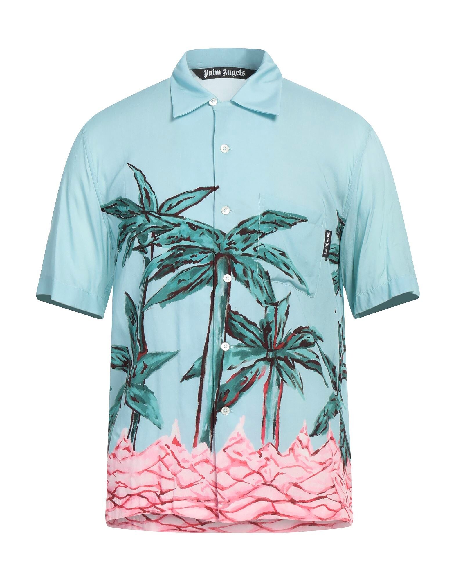 Рубашка Palm Angels, голубой
Рубашка Palm Angels, голубой