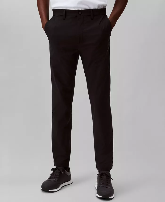 Мужские узкие брюки со стретчем и устойчивые к сминанию Tech Pants Calvin Klein, черный
Мужские узкие брюки со стретчем и устойчивые к сминанию Tech Pants Calvin Klein, черный