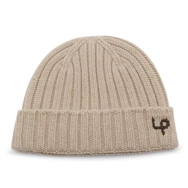 Ребристая шапка с вышитым логотипом Loro Piana 
Ребристая шапка с вышитым логотипом Loro Piana