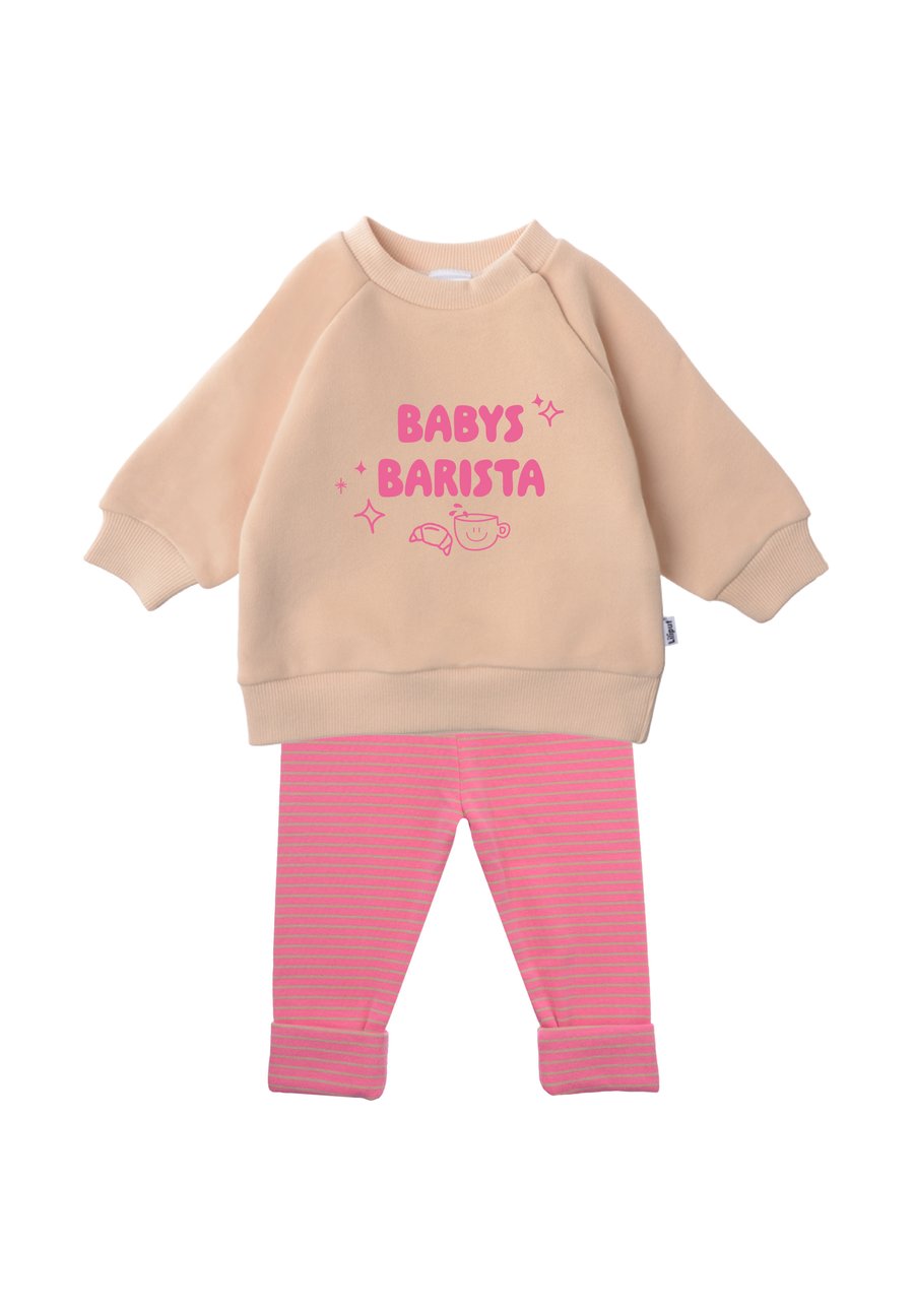 Толстовка Liliput BARISTA SET, Beige/Pink/Beige
Толстовка Liliput BARISTA SET, Beige/Pink/Beige