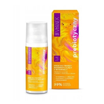 Осветляющий пребиотический крем для лица с витамином С 50 мл Vianek
Осветляющий пребиотический крем для лица с витамином С 50 мл Vianek