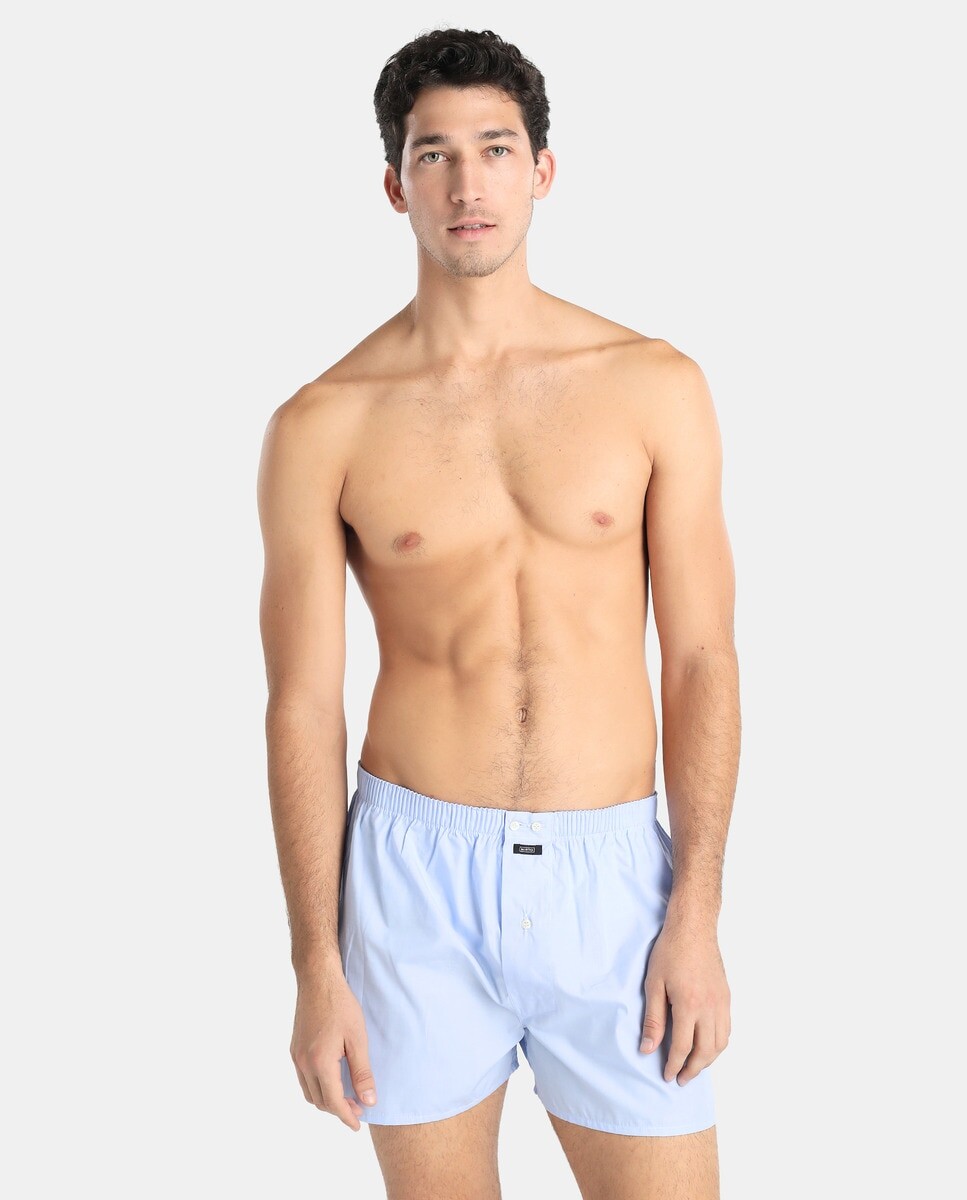 Мужские боксеры из ткани синего цвета Mirto Mirto, светло-синий
Мужские боксеры из ткани синего цвета Mirto Mirto, светло-синий