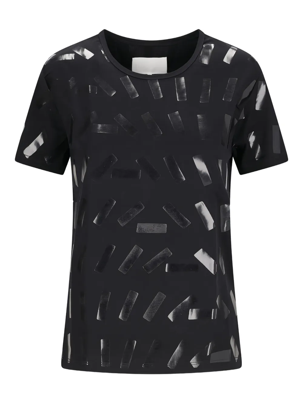 Футболка с круглым вырезом Maison Margiela, черный
Футболка с круглым вырезом Maison Margiela, черный