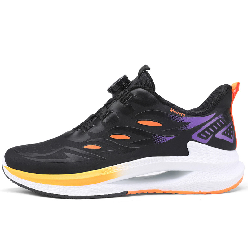 Meiretu Амортизирующие износостойкие низкие повседневные беговые кроссовки мужские черно-оранжевые, цвет Black Orange
Meiretu Амортизирующие износостойкие низкие повседневные беговые кроссовки мужские черно-оранжевые, цвет Black Orange