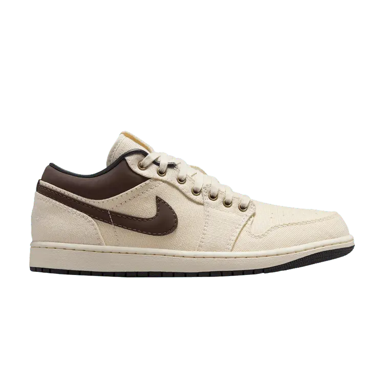Кроссовки Air Jordan 1 Low Premium 'Ivory Baroque Brown', кремовый
Кроссовки Air Jordan 1 Low Premium 'Ivory Baroque Brown', кремовый