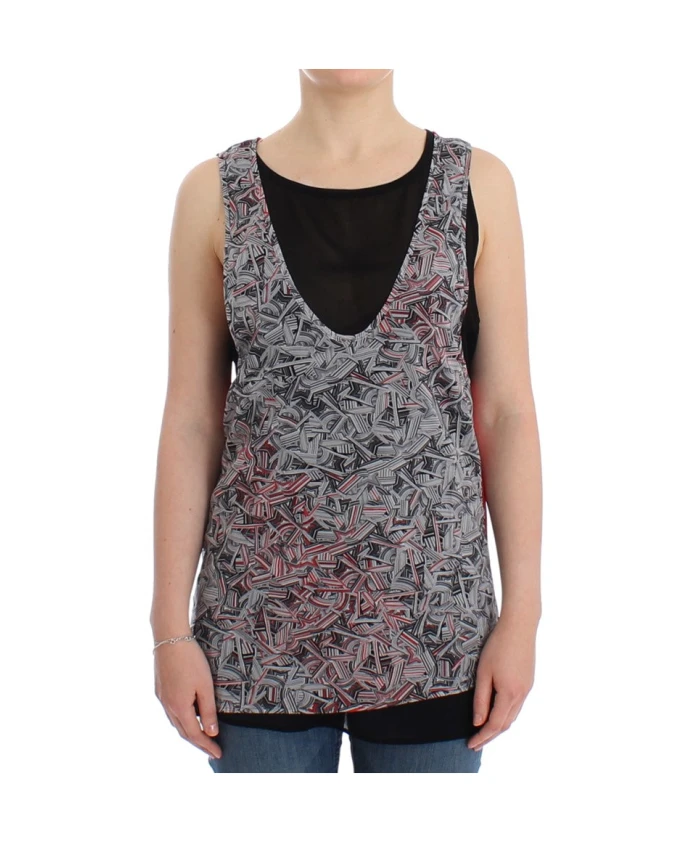 Топ без рукавов Costume National, черный
Топ без рукавов Costume National, черный