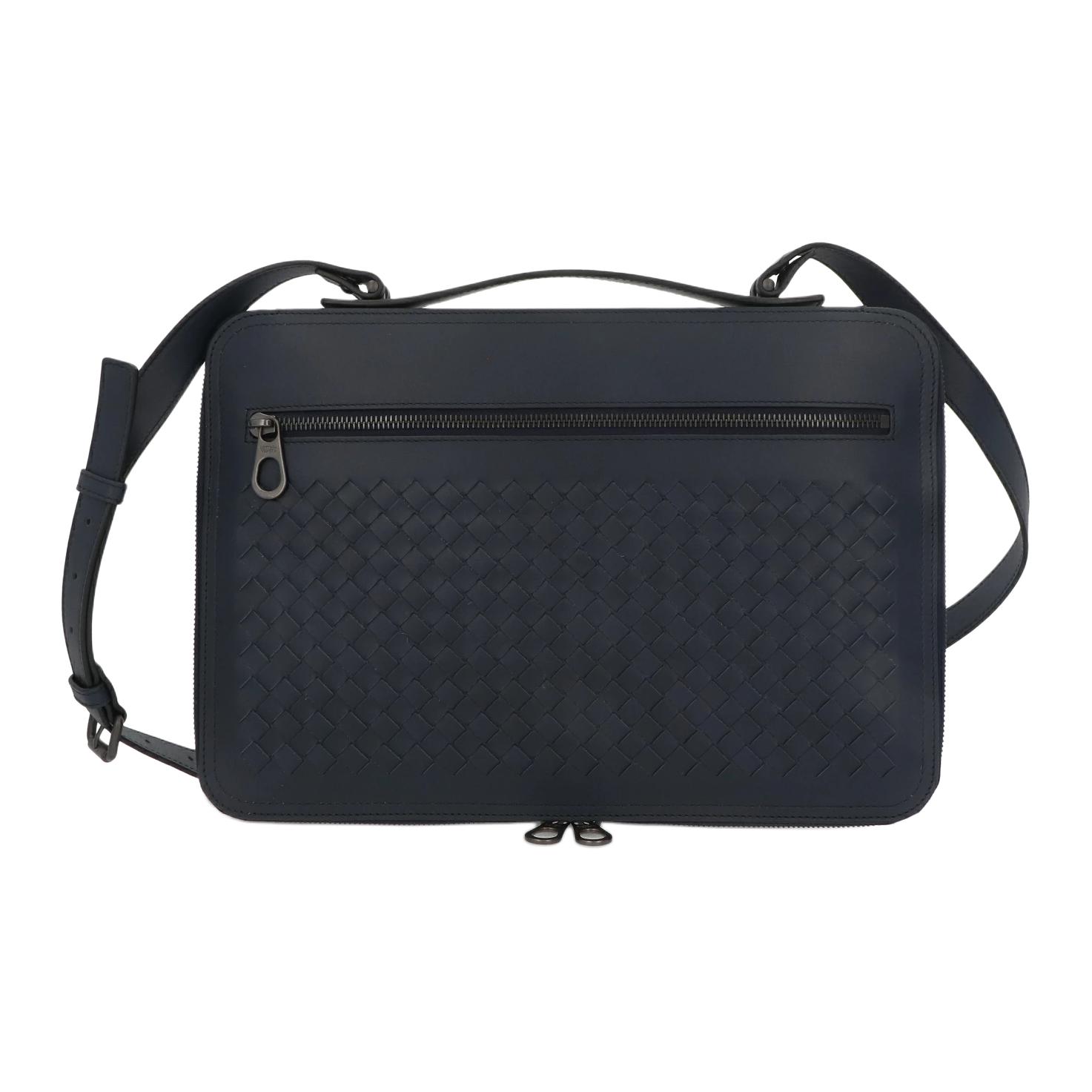 Bottega Veneta Кожаная сумка для ноутбука Men's Marine Blue
Bottega Veneta Кожаная сумка для ноутбука Men's Marine Blue