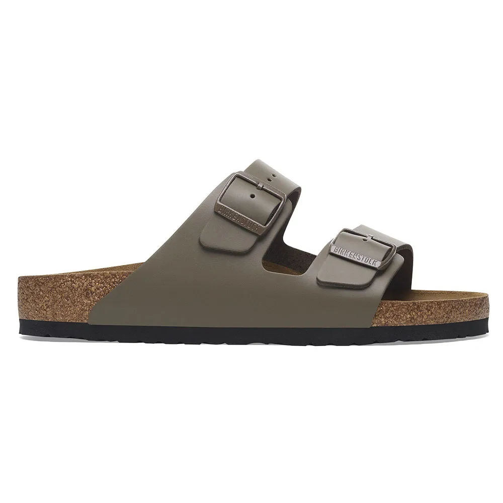 Сандалии Birkenstock Arizona Natural Leather, серый 
Сандалии Birkenstock Arizona Natural Leather, серый