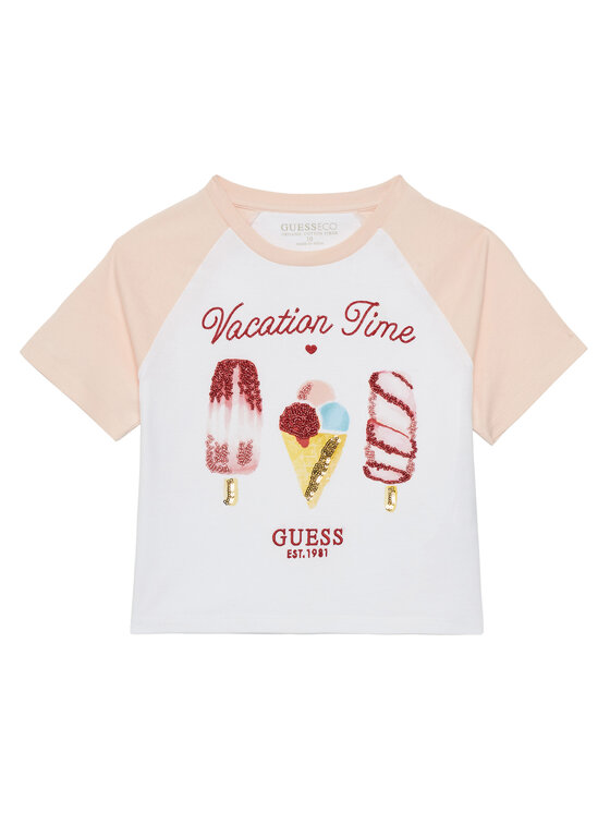 Футболка свободного кроя J5GI06 K8HM4 Guess, белый
Футболка свободного кроя J5GI06 K8HM4 Guess, белый