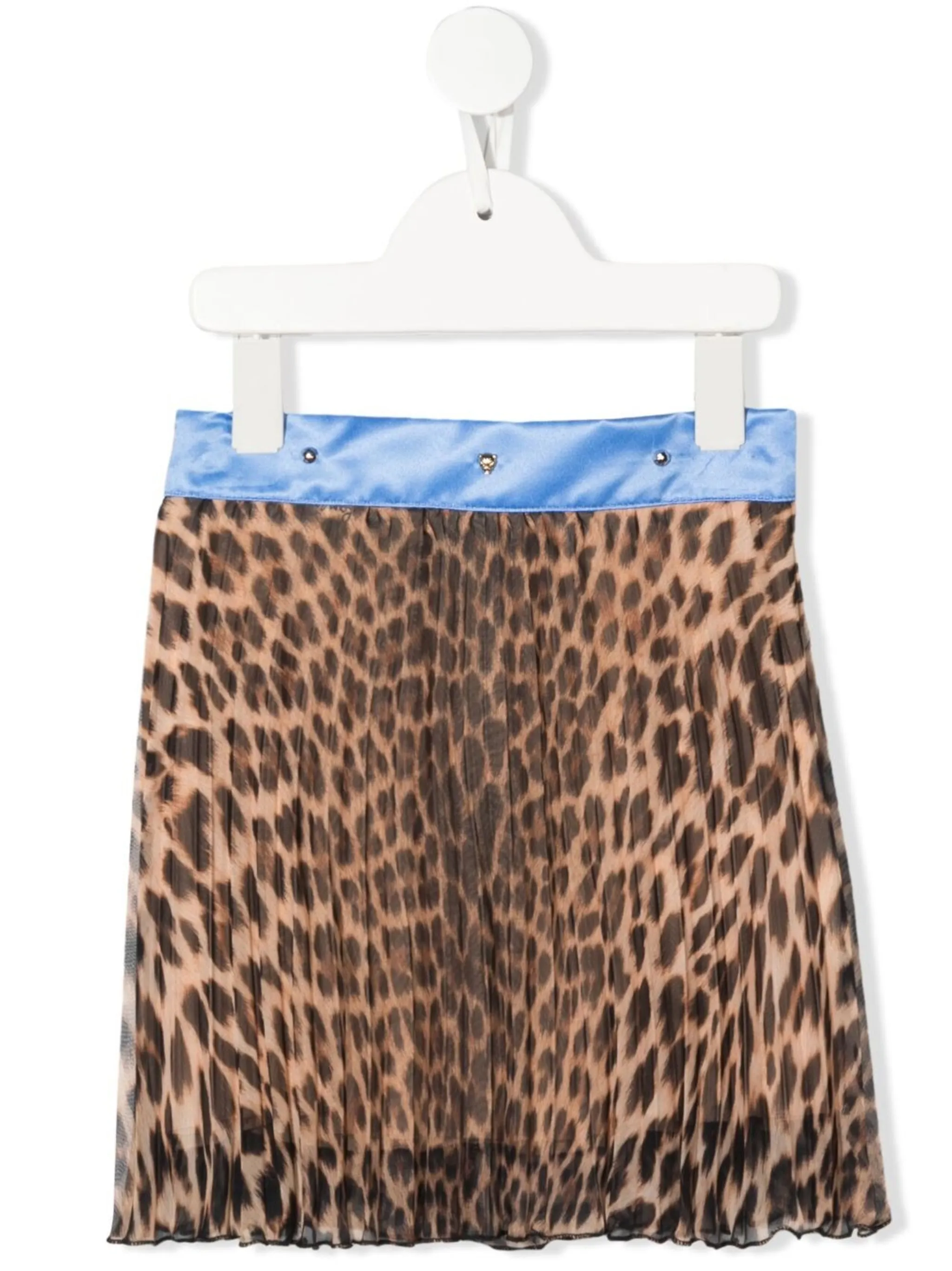 Плиссированная юбка с леопардовым принтом Roberto Cavalli Junior, коричневый
Плиссированная юбка с леопардовым принтом Roberto Cavalli Junior, коричневый