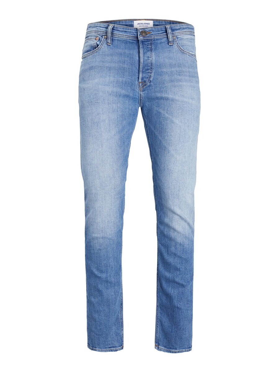 Зауженные джинсы JACK & JONES MIKE, синий джинсовый 
Зауженные джинсы JACK & JONES MIKE, синий джинсовый
