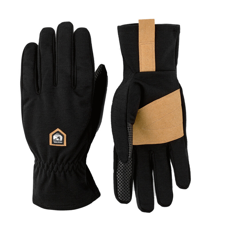 Перчатки с подкладкой из мериносовой шерсти Hestra, черный
Перчатки с подкладкой из мериносовой шерсти Hestra, черный