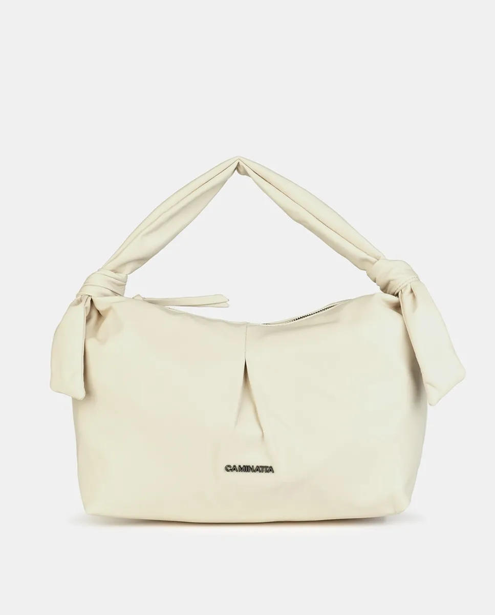 Хобо лимонного цвета Caminatta, бежевый
Хобо лимонного цвета Caminatta, бежевый