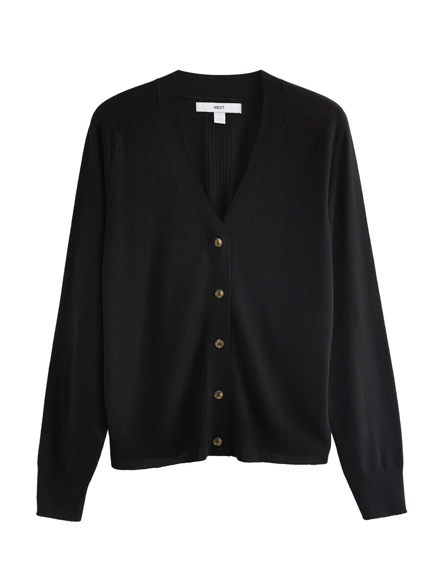 Вязаный кардиган Next Knit Cardigan, черный
Вязаный кардиган Next Knit Cardigan, черный
