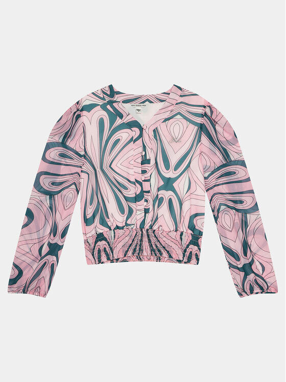 Блуза свободного кроя Guess, мультиколор
Блуза свободного кроя Guess, мультиколор