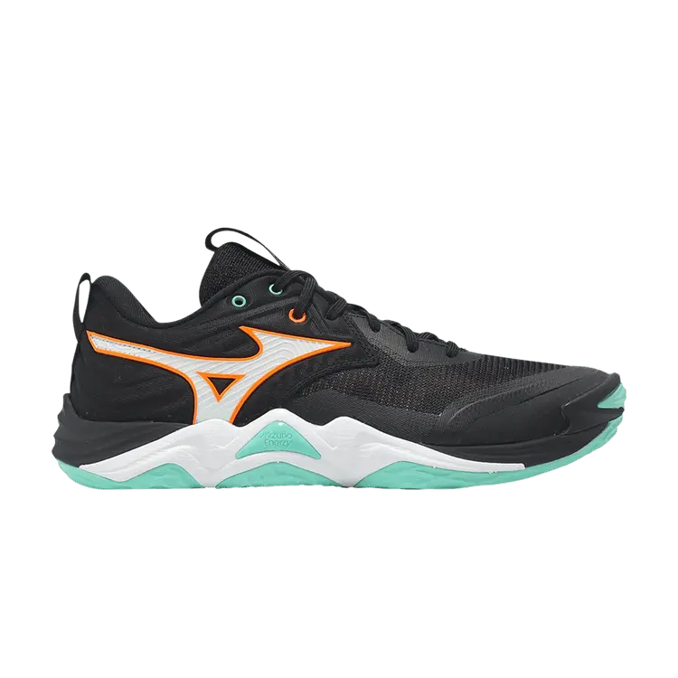 Кроссовки Mizuno Wave Momentum Elite, Black Tangelo Ice Green
Кроссовки Mizuno Wave Momentum Elite, Black Tangelo Ice Green