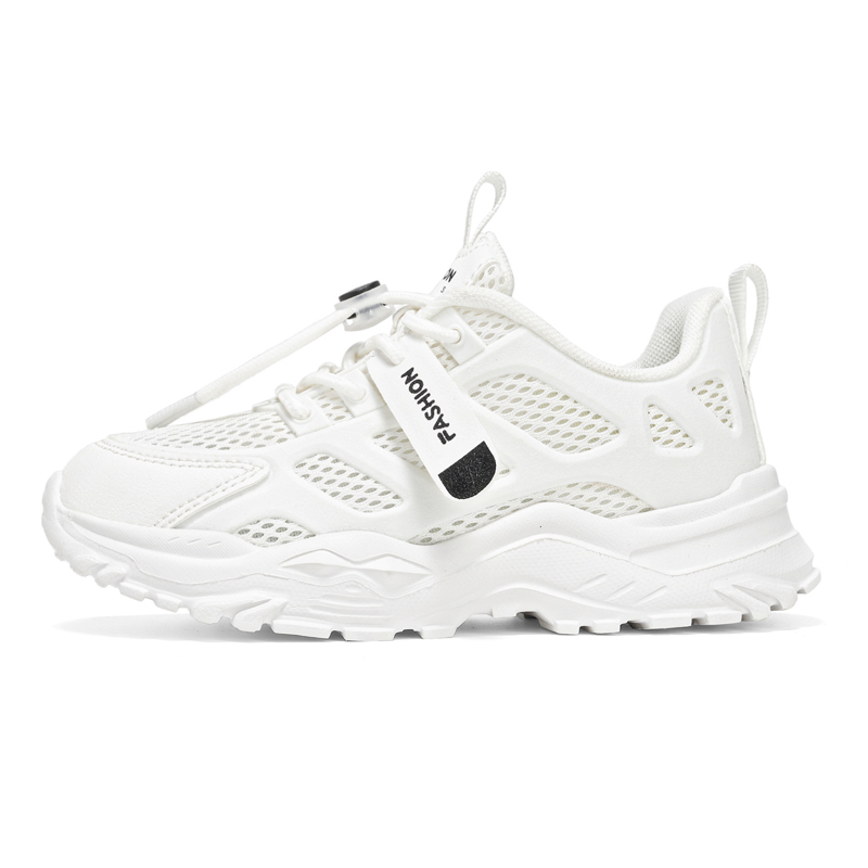 Нескользящие, износостойкие, дышащие низкие детские кроссовки для повседневной носки SHIBU, белый 
Нескользящие, износостойкие, дышащие низкие детские кроссовки для повседневной носки SHIBU, белый