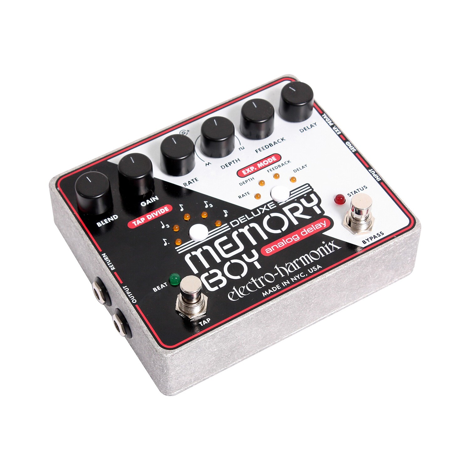 Педаль эффектов для гитары Electro-Harmonix Deluxe Memory Boy Delay
Педаль эффектов для гитары Electro-Harmonix Deluxe Memory Boy Delay