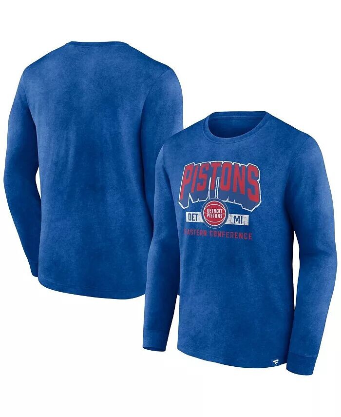 Мужская футболка Heather Royal Distressed Detroit Pistons Front Court Press Snow Wash с длинным рукавом Fanatics
Мужская футболка Heather Royal Distressed Detroit Pistons Front Court Press Snow Wash с длинным рукавом Fanatics